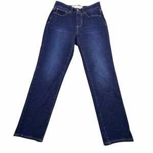 Soft Surroundings Women's Bootcut‎ Jeans Dark Wash Size 28 X 26